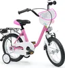 Qualitäts Kinderfahrrad 14 Zoll matt Pink Mädchen Kinderrad Produktbild-Vorschau 1