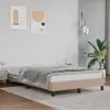 vidaXL Bettgestell ohne Matratze Cappuccino-Braun 120x190cm Produktbild-Vorschau 2