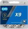 Reťaz KMC X-9.93, strieborná/sivá, v krabici, 114 článkov * Náhľad obrázku produktu 12