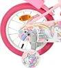 Volare Unicorn Kinderfahrrad - Mädchen - 14 Zoll - Rosa Produktbild-Vorschau 2