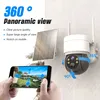 1080P WLAN Solar Kamera Outdoor Nachtsicht PTZ IP Kamera Produktbild-Vorschau 2