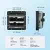 SucceBuy 254 mm Abluftventilator mit Jalousie, EC-Motor 843 Produktbild-Vorschau 6