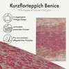 Qiyano Teppich für Wohnzimmer Esszimmer mit Fransen Vintage Produktbild-Vorschau 2