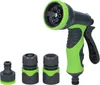 Set Sprühpistole 8 Funktionen Adapter Wasserhahn 1/2" und Produktbild-Vorschau 1