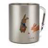 Mr. & Mrs. Panda Thermobecher Hasen Muschel - Transparent - Produktbild-Vorschau 2