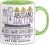 Meerschweinchenfreundin Tasse Geschenk Lustig Abstand Produktbild-Vorschau 1