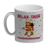 Relax Tasse für Feuerwehrmänner Glitzer-Kaffeebecher mit Produktbild-Vorschau 2
