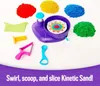 Kinetic Sand - Swirl''n Surprise Set, Spielsand Produktbild-Vorschau 12