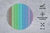 MuchoWow® Mauspad Mousepad Regenbogen - Muster - Pastell Produktbild-Vorschau 3