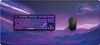 A keyboard and mouse are placed on a large mousepad with a celestial and mountainous landscape design. Produktbild-Vorschau