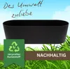 Leni Flori Jardiniere Blumentopf länglich 36 cm lemon / Produktbild-Vorschau 2