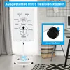 COSTWAY Flipchart Ständer 100x65cm, Mobiles Whiteboard Produktbild-Vorschau 7