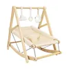 TULANO Moon 45 Creme | Babywippe mit pädagogischem Ständer Produktbild-Vorschau 2