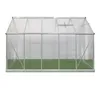 Westmann Serre aluminium Flora 610 argent 312x192x201 cm Voir les images du produit 5