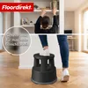 Sgabello con rotelle Floordirekt in plastica, sgabello con Anteprima dell’immagine prodotto 10