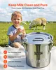 Elektryczna maszyna do dojenia kóz VEVOR, wiadro o Podgląd zdjęcia produktu 7