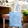 Mr. & Mrs. Panda totebag Spruch Florist Kunst - Sky Blue - Produktbild-Vorschau 4