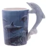 Delfin Tasse mit 3D Henkel Unterwasserwelt Produktbild-Vorschau 4