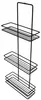 SEPIO Duschablage Schwarz, Badezimmer Organizer Drei Produktbild-Vorschau 5
