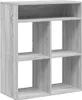 vidaXL Knihovna Grey Sonoma 66x31x80 cm Materiál na bázi Náhled obrázku produktu 1