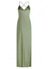 Vera Mont Damen Abendkleid figurbetont Autumn Green,40 Produktbild-Vorschau 3