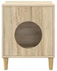 vidaXL Katzenhaus Sonoma 42,5 x 40 x 53 cm Holzwerkstoff Produktbild-Vorschau 5