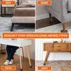 JustValue Meubelverhoger set - 8 cm - Max. 4535 kg Per Poot Productafbeelding-voorbeeld 4