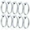 Villkin Schlauchschellen-Set 32-50mm– 10er | Edelstahl & Produktbild-Vorschau 1