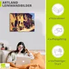 ARTland Leinwandbild Siena Toskana Größe: 40x30 cm Produktbild-Vorschau 3