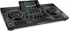 A black Denon DJ SC LIVE 4 standalone DJ controller is shown from a slightly elevated front-left angle against a white background. Anteprima dell’immagine prodotto