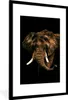 MuchoWow® MuchoWow® Gerahmtes Poster Elefant - Schwarz - Produktbild-Vorschau 1