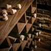 Portabottiglie in legno KADAX scacchiera marrone scuro 2 Anteprima dell’immagine prodotto 12