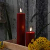 LED Stumpenkerze MIA - Echtwachs - realistische 3D Flamme - Produktbild-Vorschau 5