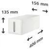hama Maxi cable box 0,4 m bianco Anteprima dell’immagine prodotto 12