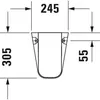 DURAVIT 0858450000 Halbsäule Duravit 0858450000 No. 1 Weiß Produktbild-Vorschau 14