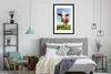 MuchoWow® Gerahmtes Poster Kuh - Tiere - Blumen - Gras Produktbild-Vorschau 7