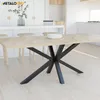 MetaloPro Tischbein Acamar Frame - Modernes Spinnenförmiges Produktbild-Vorschau 7