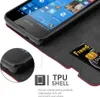 Cadorabo Hülle für Nokia Lumia 550 Schutz Hülle in Rot Produktbild-Vorschau 3