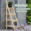 Blumenleiter Holz TIMMI - 4 Stufen für Blumentöpfe | Produktbild-Vorschau 3