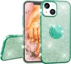 NALIA Glitzer Ringhülle für iPhone 13, Silikon Handyhülle Produktbild-Vorschau 1