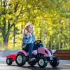 Trattore a pedali rosa Falk Country Star con rimorchio e Anteprima dell’immagine prodotto 15