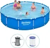 Bestway 5612E, 8680 l, Rámový bazén, Děti a dospělí, Modrá, Náhled obrázku produktu 25
