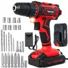 Perceuse-visseuse sans fil 21 V, 32 Nm, 2 batteries, Voir les images du produit 1