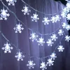 Schneeflocke Lichterkette Kaltweiß, Lichterkette Innen Produktbild-Vorschau 1