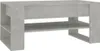 Tavolino in cemento grigio 102x55x45 cm materiale a base di Anteprima dell’immagine prodotto 1