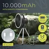 Standventilator, 10000mAh Camping Ventilator mit Licht & Produktbild-Vorschau 2