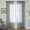 Gardinen Transparent – Schlaufenschal für Wohnzimmer, Produktbild-Vorschau 2
