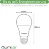 LUMILED LED Lampe 6 Stück Set E27 A60 8W ersetzt 60W 880lm Produktbild-Vorschau 7