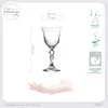 IMPERIAL Stilvolle Weißweingläser 150ml Serie "Vintage" Set Produktbild-Vorschau 4