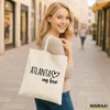 Huuraa Jutebeutel Atlanta my love 10 Liter Natural Produktbild-Vorschau 2